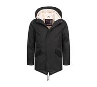 Winterjacke ALESSANDRO SALVARINI "ASMauro", Herren, Gr. S (48), schwarz, Obermaterial: 100% Polyester Innenmaterial: 100% Polyester, Jacken Winterjacke, mit warmem Teddyfell (67188562-S) schwarz