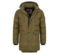 Winterjacke ALESSANDRO SALVARINI "ASVenico" Gr. M, grün (dark olive) Herren Jacken (84592436-M) dark olive