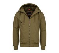 Winterjacke ALESSANDRO SALVARINI "ASWeighty", Herren, Gr. 3XL, grün (olive), Obermaterial: 100% Polyester; Innenseite: 100% Polyester; Futter: 100% Polyester, Jacken Winterjacke, mit weichem Teddyfell