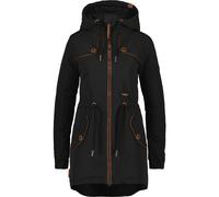 Winterjacke ALIFE & KICKIN "Damen CharlotteAK A Winterjacke, Jacke", Damen, Gr. M, schwarz (moonless), 100% Polyester, Jacken Winterjacke (57251904-M) moonless