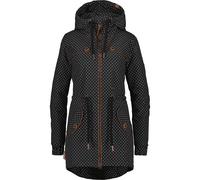 Winterjacke ALIFE & KICKIN "Damen CharlotteAK A Winterjacke, Jacke", Damen, Gr. XL, schwarz-weiß (moonless dots), 100% Polyester, Jacken Winterjacke (58129764-XL) moonless dots
