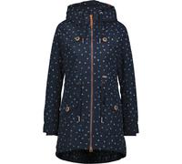 ALIFE and Kickin CharlotteAK B Coat Damen Winterjacke Parka Mantel mit Kapuze Perfekt für Kalte Tage, Herbst & Winter Robuste Jacke Marine S