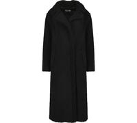 Winterjacke ALIFE & KICKIN "Damen HariAK A Winterjacke, Jacke", Damen, Gr. L, schwarz, 100% Polyester, Jacken Winterjacke, Kuscheliger langer Teddy Wintermantel in lässiger Schnittform (19173468-L) sc