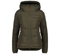 Winterjacke ALIFE & KICKIN "Damen JuanaAK", Damen, Gr. XXL, grau (stone), 100% Polyester, Basic, normal Po-bedeckend, Rippbündchen, Jacken Winterjacke, Kurze warme Jacke mit gefütterter Kapuze, in sch