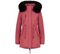 Winterjacke ALIFE & KICKIN "Damen KierseyAK A", Damen, Gr. XS, rot (astro dust), 100% Polyester, Jacken Winterjacke, Kurzer Mantel mit weichem Teddy-Innenfutter und abnehmbarer Kapuze (98286803-XS) as