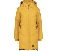 Winterjacke ALIFE & KICKIN "Damen LunaAK A Winterjacke, gefütterte Jacke", Damen, Gr. M, gelb (gelb mustard), 100% Polyester, Jacken Winterjacke (18605442-M) gelb mustard