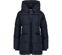 Winterjacke ALIFE & KICKIN "Damen LykkeAK A Steppjacke, Winterjacke, gefütterte Jacke", Damen, Gr. L, blau (marine), 100% Polyester, Basic, normal Po-bedeckend, Rippbündchen, Jacken Winterjacke, Moder