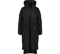 Winterjacke ALIFE & KICKIN "Damen RihannaAK A Steppjacke, Winterjacke, gefütterte Jacke", Damen, Gr. L, schwarz (moonless), 100% Polyester, oversize wadenlang, Rippbündchen, Jacken Winterjacke, Langer