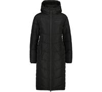 Winterjacke ALIFE & KICKIN "Damen VedaAK A Parka Winterjacke, gefütterte Jacke", Damen, Gr. L, schwarz (moonless), 100% Polyester, Jacken Winterjacke, Leichter gefütterter Mantel mit weichem Teddyfell