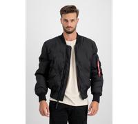 Winterjacke ALPHA INDUSTRIES "MA-1 Emb. Logo Puffer", Herren, Gr. 3XL, schwarz, Obermaterial: 100% Polyester. Futter: 100% Polyester. Füllung: 100% Polyester, Jacken Winterjacke (82276968-XXXL) schwar