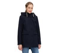 Amber & June Jacke mit Kapuze und Pattentaschen in Marine, Größe 46