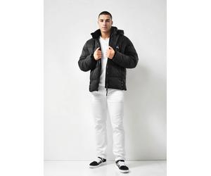 Winterjacke ARCTIC SEVEN "ASCreesi", Herren, Gr. 3XL, schwarz, Obermaterial: 100% Polyester, Innenseite: 100% Polyester, Jacken Winterjacke, mit warmem Teddyfell und abnehmbarer Kapuze (97964701-XXXL)