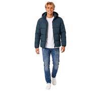 Winterjacke ARCTIC SEVEN "ASCreesi", Herren, Gr. XL, blau (navy), Obermaterial: 100% Polyester, Innenseite: 100% Polyester, Jacken Winterjacke, mit warmem Teddyfell und abnehmbarer Kapuze (15481758-XL