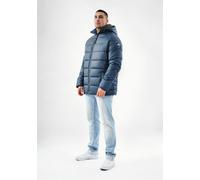 Arctic Seven Herren Winterjacke (S-3XL) - Wind- & Wasserabweisend, abnehmbare Kapuze, 4 Taschen, Steppjacke, Warme Jacke Männer - AS-420 (3XL, Navy)