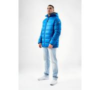 Arctic Seven Herren Winterjacke (S-3XL) - Wind- & Wasserabweisend, abnehmbare Kapuze, 4 Taschen, Steppjacke, Warme Jacke Männer - AS-420 (XL, Blau)