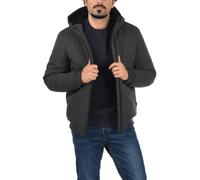 Winterjacke BLEND "BHEleon", Herren, Gr. XXL, grau (phantom grau), 100% Polyester, unifarben, regular fit normal, ohne Ausschnitt, weit elastischer Bund, Jacken Winterjacke, Modische Herren Winterjack