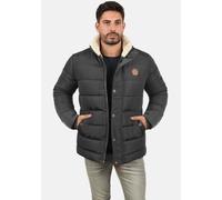 Blend Frederic Herren Winter Jacke Steppjacke lange Winterjacke gefüttert mit Stehkragen und Abnehmbarer Kapuze und Teddy-Futter, Größe:S, Farbe:Phantom Grey (70010)
