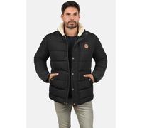 Winterjacke BLEND "BHFrederic", Herren, Gr. XL, schwarz, 100% Polyester, unifarben, regular fit normal, ohne Ausschnitt, eingesetzt normaler offener Saum, Jacken Winterjacke, Warme Jacke mit abnehmbar