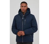 Winterjacke BLEND "BHLeto", Herren, Gr. XXL, blau (marineblaus), 100% Polyester, unifarben, regular fit normal, ohne Ausschnitt, eingesetzt gerader Abschluss, Jacken Winterjacke, Schicke Winterjacke v