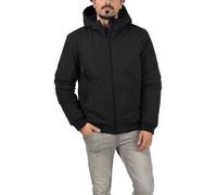 Winterjacke BLEND "BHEleon", Herren, Gr. M, schwarz, 100% Polyester, unifarben, regular fit normal, ohne Ausschnitt, weit elastischer Bund, Jacken Winterjacke, Modische Herren Winterjacke mit Kapuze (