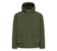 Winterjacke BLEND "BHElman", Herren, Gr. XL, forest night, 100% Polyester, unifarben, Basic, weit normal, ohne Ausschnitt, Jacken Winterjacke, Wärmende Basic Winterjacke mit Taschen (87054858-XL) fore
