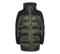 Winterjacke BLEND "BHOuterwear", Herren, Gr. L, forest night, 100% Nylon, unifarben, regular fit normal, ohne Ausschnitt, eingesetzt gerader Abschluss, Jacken Winterjacke, Stilvolle Winterjacke mit to