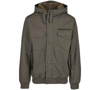 Winterjacke BRANDIT "Brandit Brandit Men BW Jacket Jacob", Herren, Gr. S, braun (olive), 100% Baumwolle, unifarben, normal, ohne Ausschnitt, Jacken Winterjacke (89842540-S) olive
