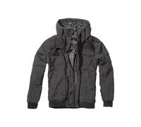 Winterjacke BRANDIT "Brandit Herren Bronx Winter Jacket", Herren, Gr. XL, grau (schwarz), 100% Baumwolle, unifarben, normal, ohne Ausschnitt, Jacken Winterjacke (86955717-XL) schwarz