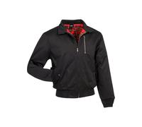 Winterjacke BRANDIT "Brandit Herren Lord Canterbury Winter", Herren, Gr. L, schwarz, 65% Polyester, 35% Baumwolle, kariert, normal, amerikanischer Ausschnitt, Jacken Winterjacke (48693327-L) schwarz