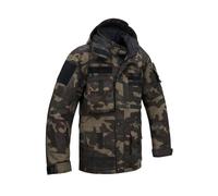 Winterjacke BRANDIT "Brandit Herren Performance Outdoorjacket", Herren, Gr. 3XL, schwarzcamo, 100% Polyester, mehrfarbig, normal, ohne Ausschnitt, Jacken Winterjacke (89040139-XXXL) schwarzcamo