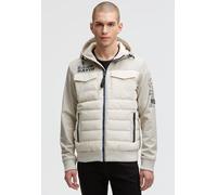 Winterjacke CAMP DAVID, Herren, Gr. 4XL, sand, Softshell, Material Oberstoff Vorderteil: 55% Baumwolle, 45% Polyamid, Material Ärmel, Kapuze, Passe, Schulter + Rückenteil: 97% Polyester, 3% Elasthan,