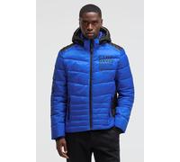 Winterjacke CAMP DAVID, Herren, Gr. M, blau, Web, Material Oberstoff: 100% Polyester, Futter Rumpf: 100% Polyamid, Futter Ärmel: 100% Polyester, Füllung: 100% Polyester, regular fit normal, eingesetzt