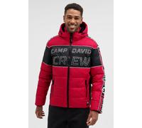 Winterjacke CAMP DAVID, Herren, Gr. M, rot, Web, Material Oberstoff: 100% Polyamid, Futter Rumpf: 100% Polyamid, Futter Ärmel: 100% Polyester, Füllung: 100% Polyester, Material Kunstpelz: 100% Polyest