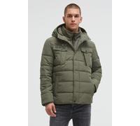 Winterjacke CAMP DAVID, Herren, Gr. XL, grün (khaki), Material: 100% Polyester, Futter: 100% Polyester, Füllung: 100% Polyester, bedruckt, bestickt, regular fit normal, eingesetzt Rippbündchen, Jacken