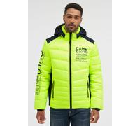 Winterjacke CAMP DAVID, Herren, Gr. XXL, gelb, Material Oberstoff: 100% Polyester, Futter Rumpf: 100% Polyamid, Futter Ärmel: 100% Polyester, Füllung: 100% Polyester, bedruckt, bestickt, regular fit n
