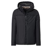 Winterjacke CASAMODA "CASAMODA Winterjacke unversteppt uni", Herren, Gr. XL, grauschwarz, 100% Polyester, Jacken Winterjacke (40289641-XL) grauschwarz