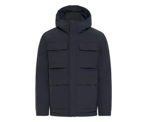 Winterjacke CASUAL FRIDAY "Winterjacke CFHedberg", Herren, Gr. M, blau (schwarz navy), Obermaterial: 100% Polyester PES., Jacken Winterjacke (97032031-M) schwarz navy