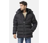 Winterjacke CIPO & BAXX "CM198", Herren, Gr. M, schwarz, 100% Polyester, unifarben, figurumspielend normal, Jacken Winterjacke, mit Reißverschlusstaschen (15279528-M) schwarz