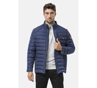 Winterjacke CIPO & BAXX "CM225", Herren, Gr. L, navyblau, Stoff, 50% Polyurethan, 40% Polyester, 10% Baumwolle, unifarben, figurumspielend normal, Jacken Winterjacke, alltagstauglich mit sportlichem D