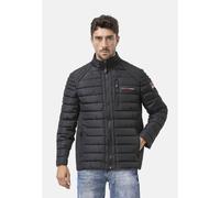 Winterjacke CIPO & BAXX "CM225", Herren, Gr. M, schwarz, 50% Polyurethan, 40% Polyester, 10% Baumwolle, unifarben, figurumspielend normal, Jacken Winterjacke, alltagstauglich mit sportlichem Design (7