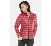 Winterjacke CIPO & BAXX "Steppjacke in tollem Design", Damen, Gr. L, rot (burgundy), Stoff, 100% Polyester, unifarben, regular fit normal, Jacken Winterjacke, mit Markenpatch, WM113 (94846505-L) burgu