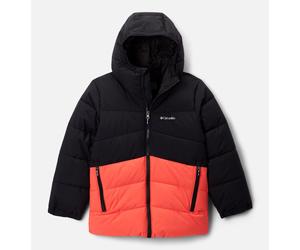 Winterjacke COLUMBIA "Arctic Blast II Jacket", Jungen, Gr. L (152/158), schwarz (schwarz, zing), Web, Obermaterial: 100% Nylon. Futter: 100% Polyester, normal, hoch geschlossener Ausschnitt, eingesetz