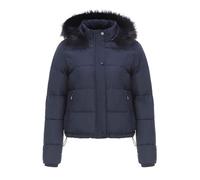 Winterjacke Damen Warm Kurz - Steppjacke Damen Mit Kapuze Übergangsjacke Warm Warm Jacke Kurzmantel Kurz Baumwolle Kapuzenjacke Mit Fellkapuze Steppjacke Wintermantel Kapuzenjacke Softshelljacke