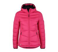 Winterjacke DEPROC ACTIVE "BARRIE WOMEN", Damen, Gr. 36 (S), pink (fuchsia), 100% Polyester, tailliert, gerader Abschluss mit Gummizug, Jacken Winterjacke, moderne Steppjacke mit klassischer Farbgebun
