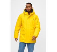 Winterjacke DERBE "Festholm", Herren, Gr. 3XL, lemon chrome, lava smoke, Obermaterial: 100% Polyester; Füllung: 100% Polyester; Futter: 100% Polyester, normal, Windstopperbündchen, Jacken Winterjacke,
