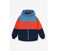 Winterjacke Farbblock Kinder COLOR KIDS, wind- & wasserdicht blau Gr. 92/98