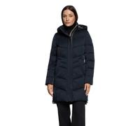 Winterjacke GIL BRET, Damen, Gr. 42, schwarz navy, Steppware, Obermaterial: 100% Polyester, unifarben, regular fit kniefrei, gerader Abschluss, Jacken Winterjacke, mit Kapuze (26915421-42) schwarz nav