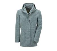 Winterjacke GOLDNER "Kurzgröße Boucle-Jacke mit feinen Details", Damen, Gr. 23, grün (rosmarin), Obermaterial: 100% Polyester PES., normal, Gerade, Jacken Winterjacke, Ohne (33578029-23) rosmarin