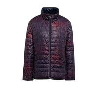 Winterjacke GOLDNER "Leicht wattierte Jacke mit effektvollem Druck", Damen, Gr. 46, schwarz (pink, schwarz, gemustert), Obermaterial: 100% Polyester PES., normal, Sonstiges, Jacken Winterjacke, Ohne (