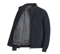 Winterjacke Herren Elegant,Herren Herbstjacke Business Windjacke Frühlings und Herbsttrend Einfache Stehkragenjacke